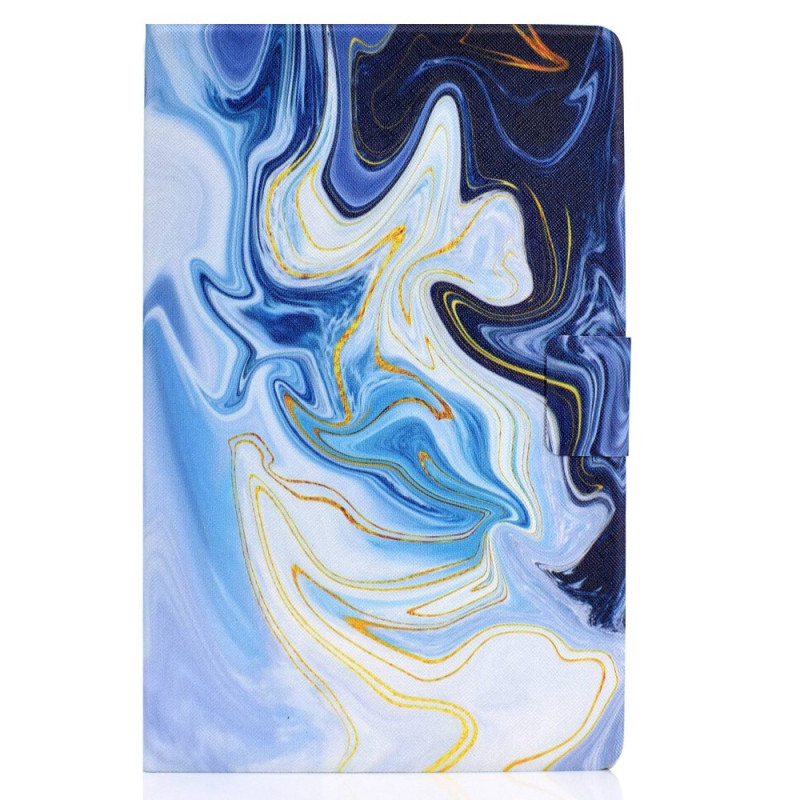 Samsung Galaxy Tab S8 / S7 Hülle Marmor Blau