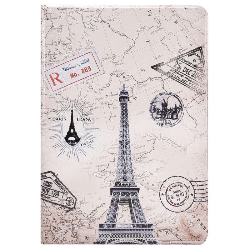 Samsung Galaxy Tab S8 Tasche mit Eiffelturm-Motiv
