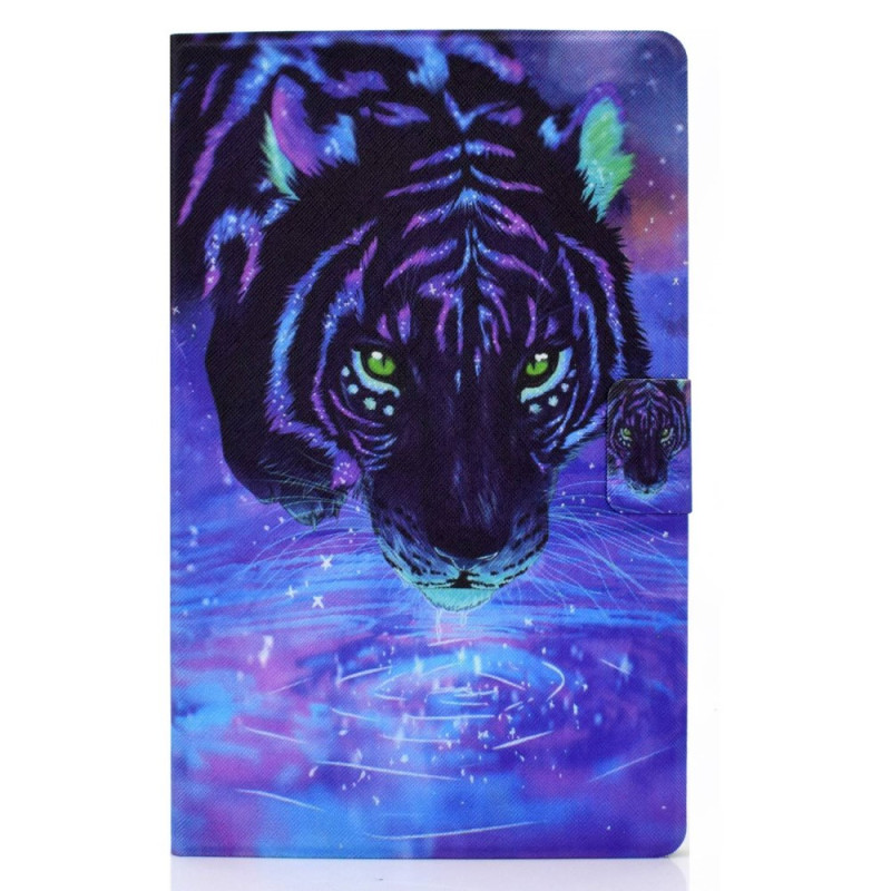 Samsung Galaxy Tab S8 / S7 Tiger Purple Hülle