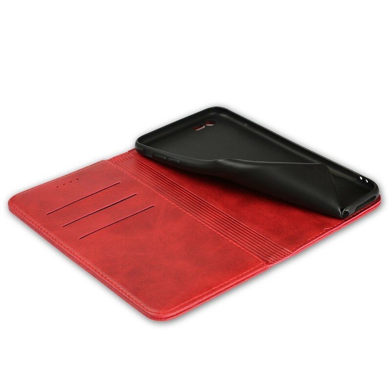 Flip Cover iPhone 8 / 7 Premium Kunstleder Nähte