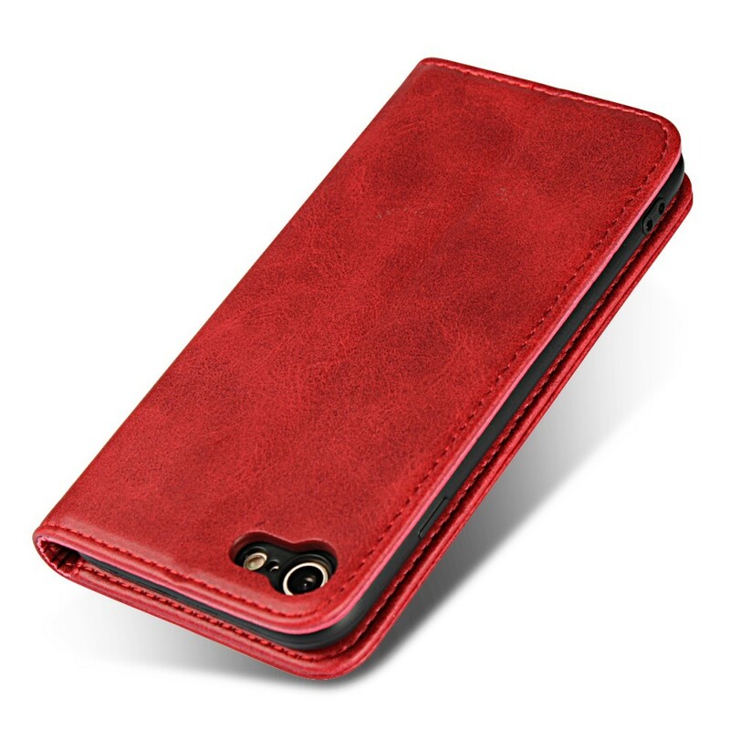 Flip Cover iPhone 8 / 7 Premium Kunstleder Nähte