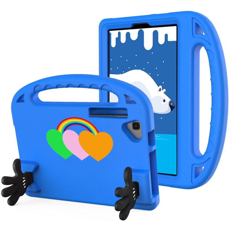 Samsung Galaxy Tab S6 Lite Kids Cover Herzmotiv