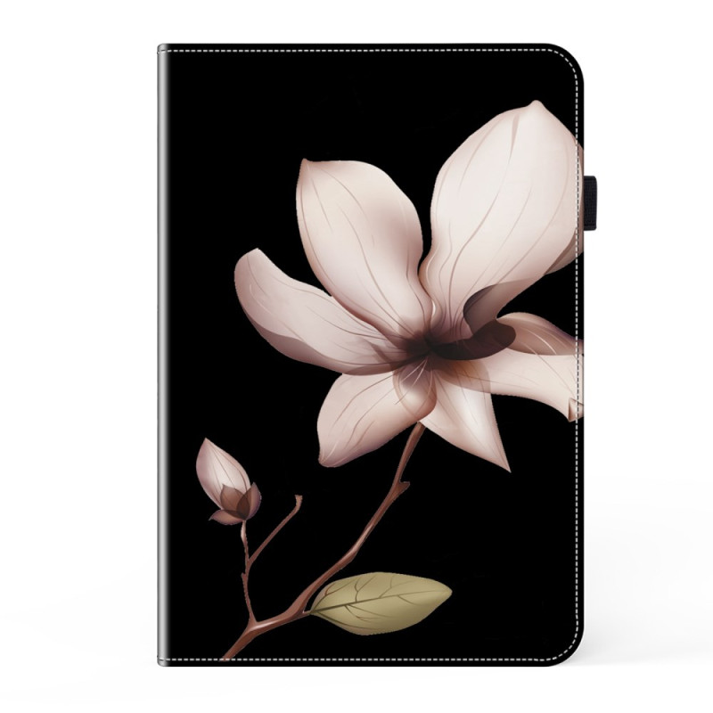 Samsung Galaxy Tab A8 10.5 (2021) / (2022) Fallschutzhülle für Tablets mit elastischem Verschluss und rosafarbenem Blumenmuster