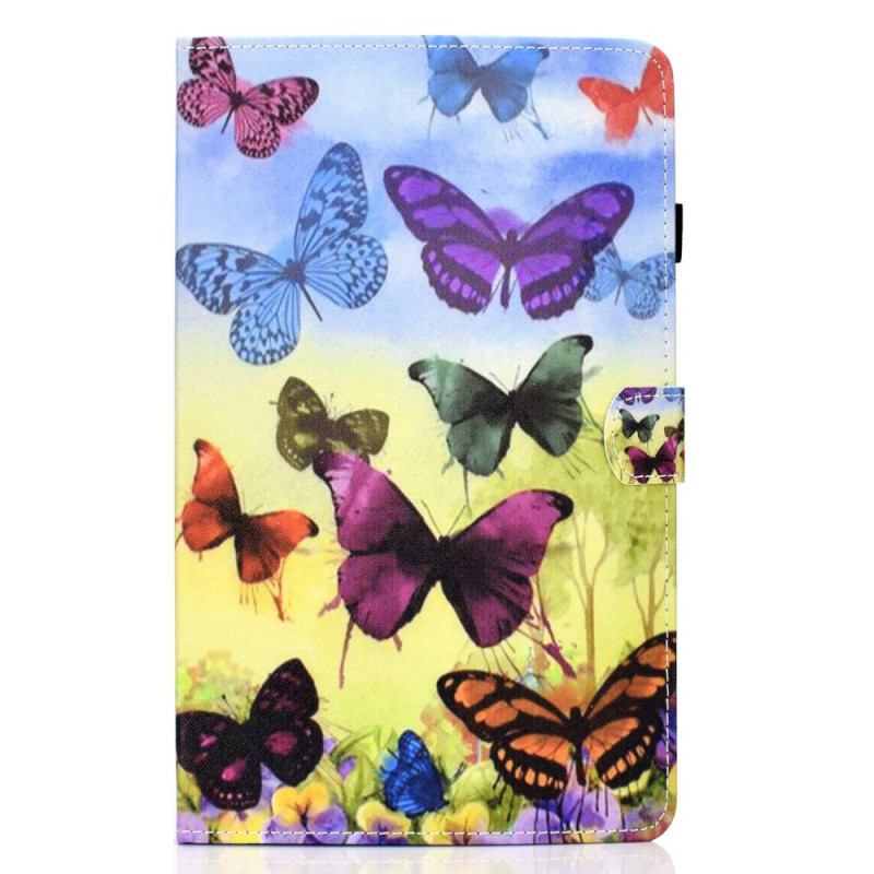 Hülle Samsung Galaxy Tab A 8.0 (2019) Bunte Schmetterlinge