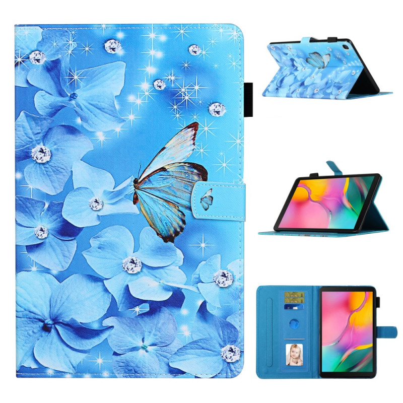 Samsung Galaxy Tab A 10.1 (2019) Diamond Butterflies Hülle