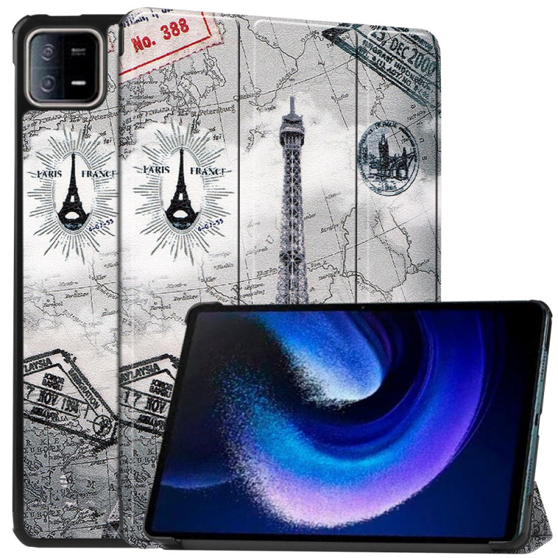 Smart Case Xiaomi Pad 6 / 6 Pro Vintage Eiffelturm