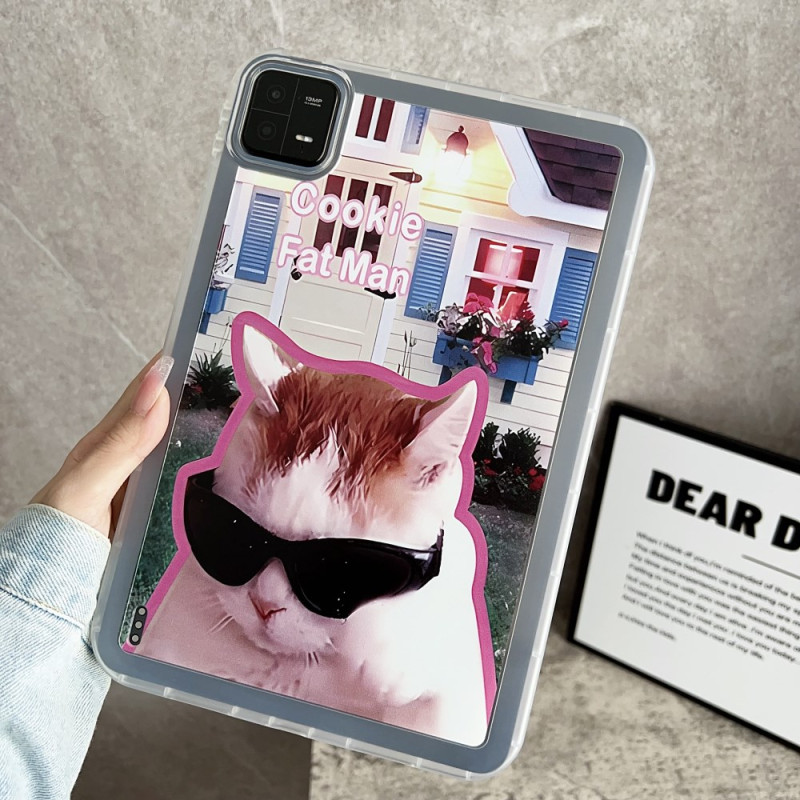 Xiaomi Pad 6 / Pad 6 Pro Cover Katze mit Sonnenbrille