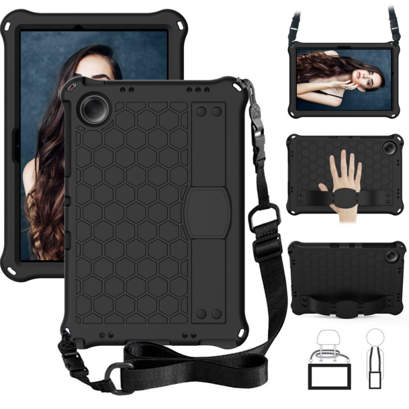 Tasche für Xiaomi Redmi Pad SE mit Halterung und Wabenstruktur
