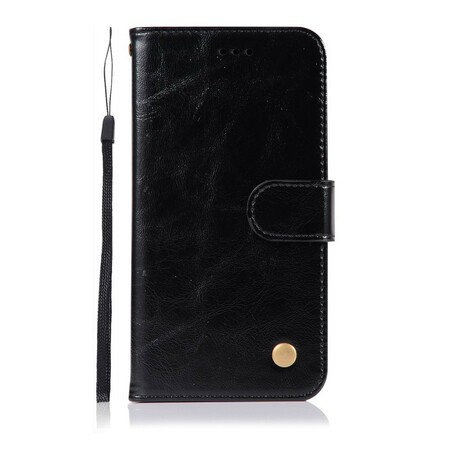 Huawei P20 Lite Vintage-Leder-Effekt Tasche mit Riemen
