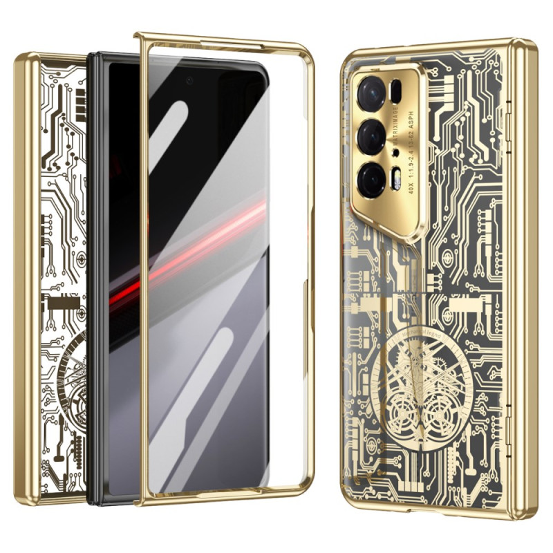 Honor Magic V2 RSR Porsche Design Cover mit Displayfolie Mechanical Legend Serie