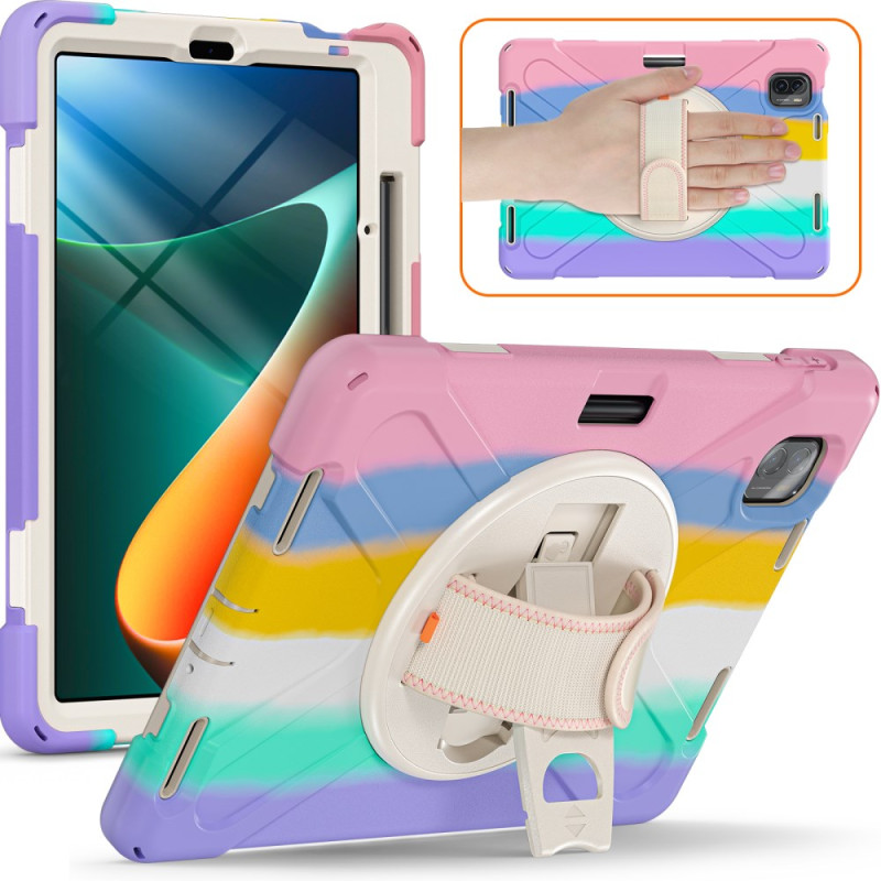 Xiaomi Pad 5 / Pad 5 Pro Cover Triple Protection Support & Strap