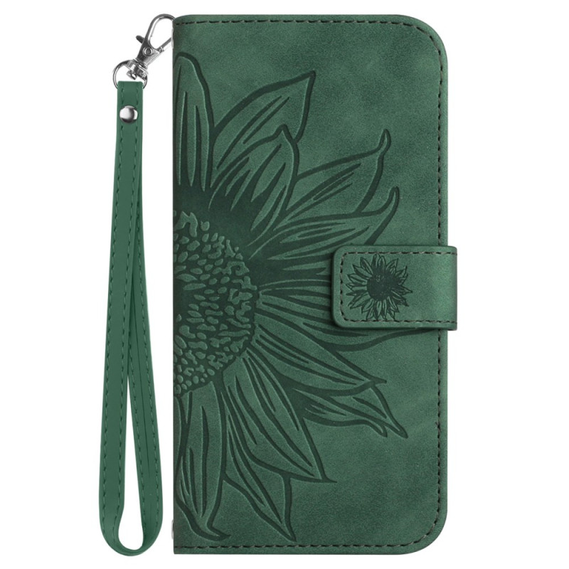 Tasche Honor X7b / 90 Smart Sonnenblume mit Riemen