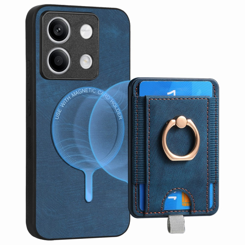 Xiaomi Redmi Note 13 5G Cover Abnehmbarer Kartenhalter und Ring