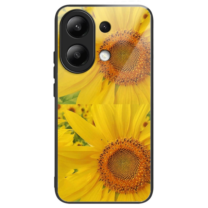 Xiaomi Redmi Note 13 4G Panzerglas
 Sonnenblume Cover