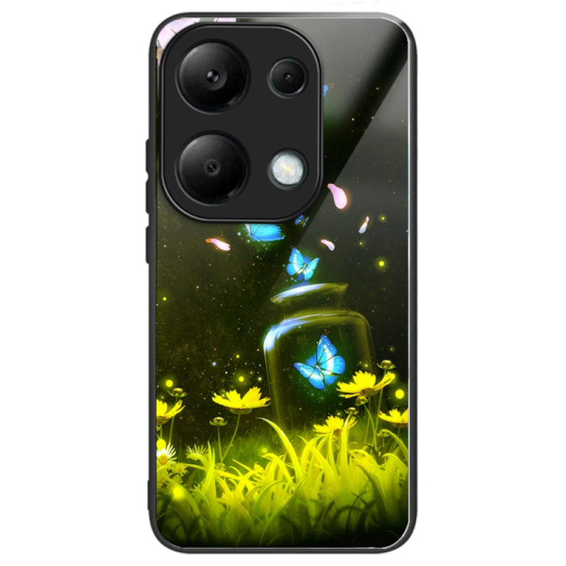 Cover Xiaomi Redmi Note 13 Pro 4G / Poco M6 Pro 4G Panzerglas
 Schmetterling Flasche