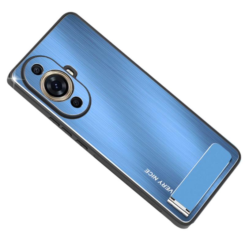 Huawei Nova 12S Cover mit Metalleffekt Halterung