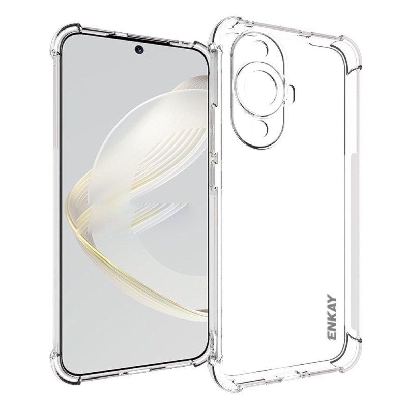Huawei Nova 12S Cover Transparent Verstärkte Ecken ENKAY
