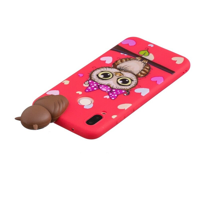 Huawei P20 3D Miss Eule Cover