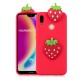 Huawei P20 Lite 3D Erdbeere Cover