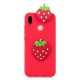 Huawei P20 Lite 3D Erdbeere Cover