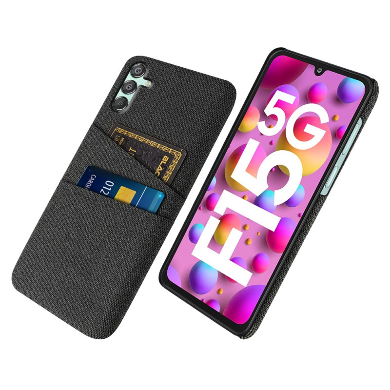 Samsung Galaxy M15 5G Stoff Hülle Kartenhalter