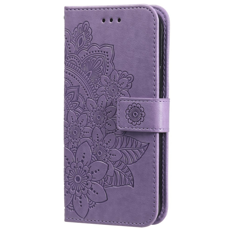 Hülle Samsung Galaxy M15 5G Druck Mandala mit Riemen