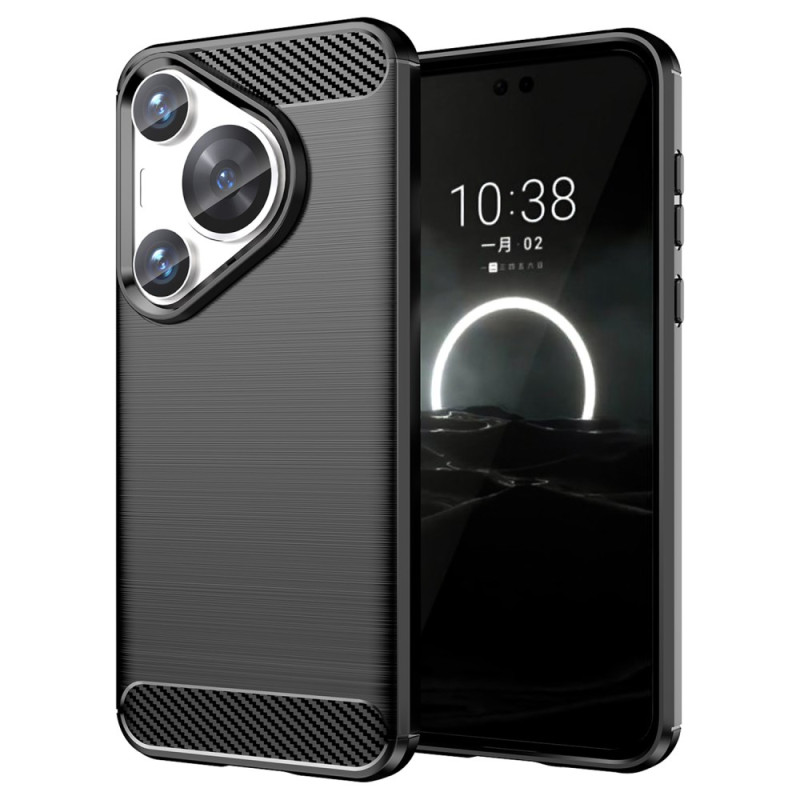 Huawei Pura 70 Pro Kohlefaser
 Cover Gebürstet