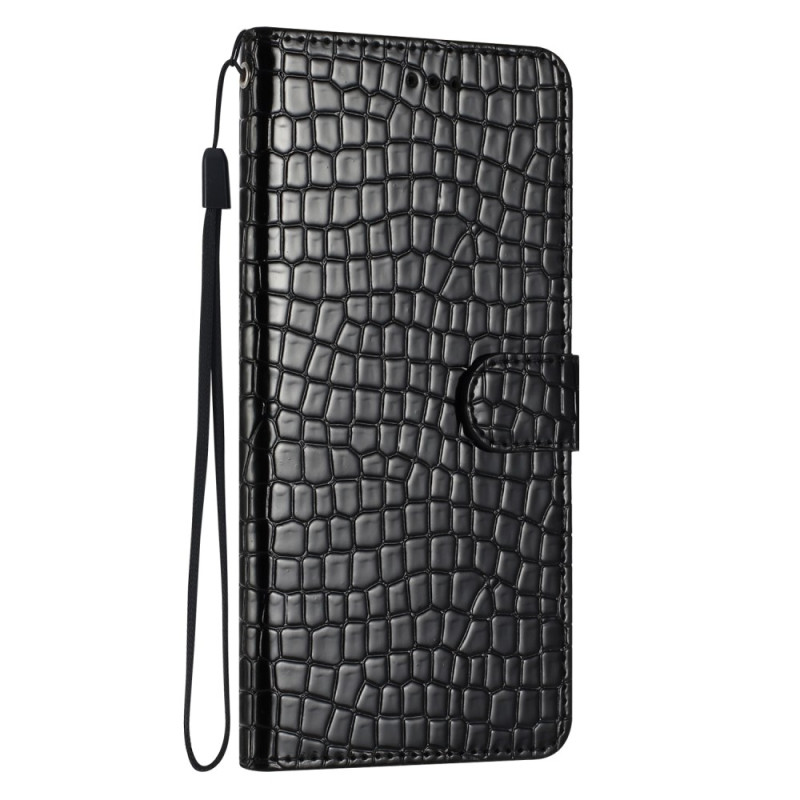 Oppo A79 5G Krokodil Stil Tasche mit Riemen