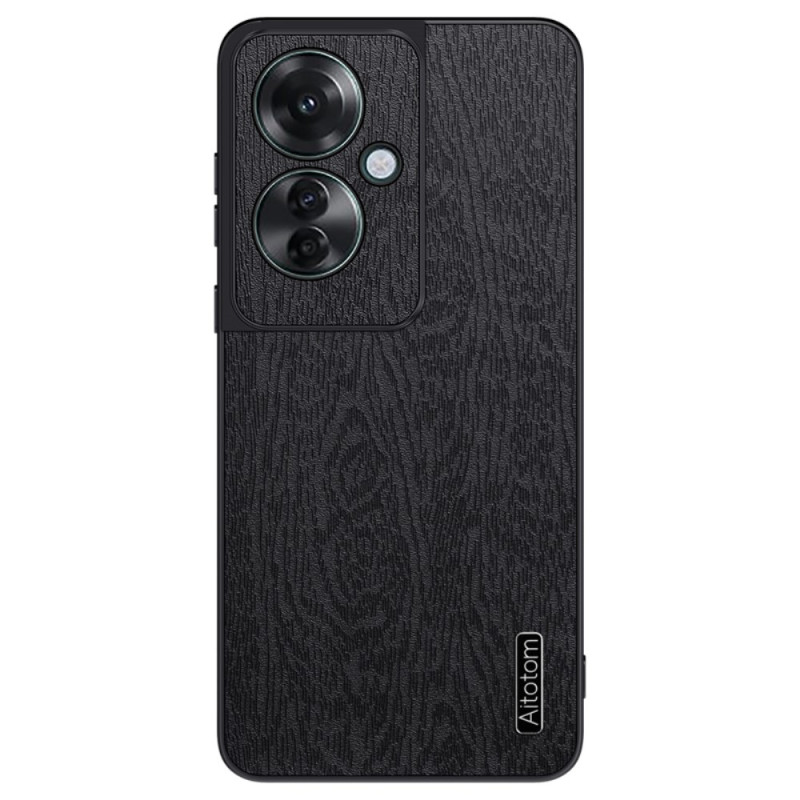 Cover Oppo Reno 11F 5G Kunstleder Holzoptik