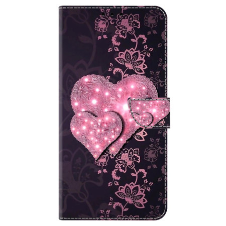 Oppo A58 Lace Hearts Hülle