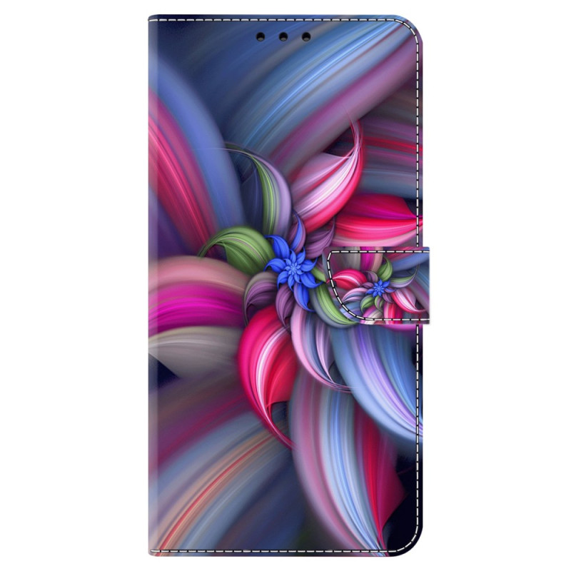 Oppo A58 Hülle Bunte Blumen