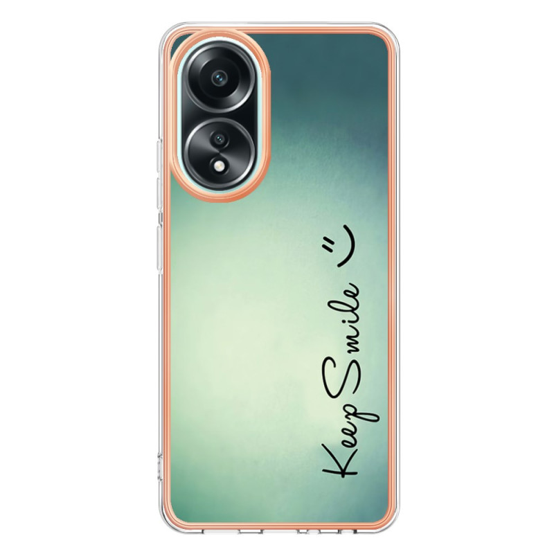 Oppo A58 Keep Smile Cover