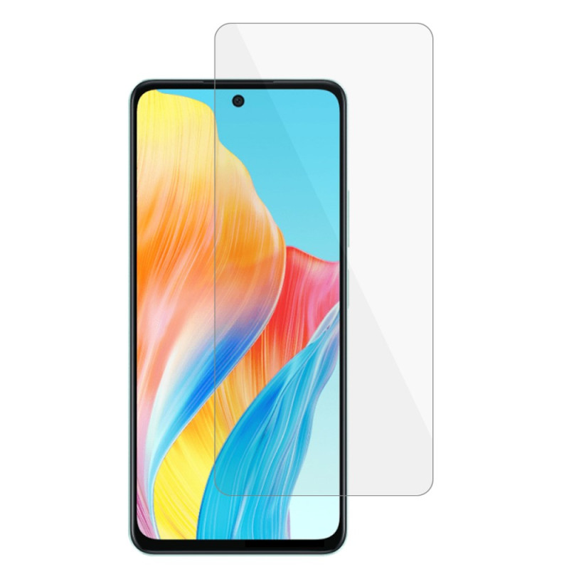 Schutz aus gehärtetem Glas für das Oppo A58-Display