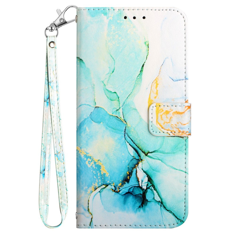 Oppo A38 Marmor Tasche mit Riemen