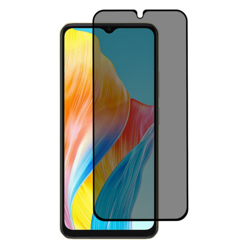 Anti-Espion Schutz aus gehärtetem Glas für Oppo A38 Display