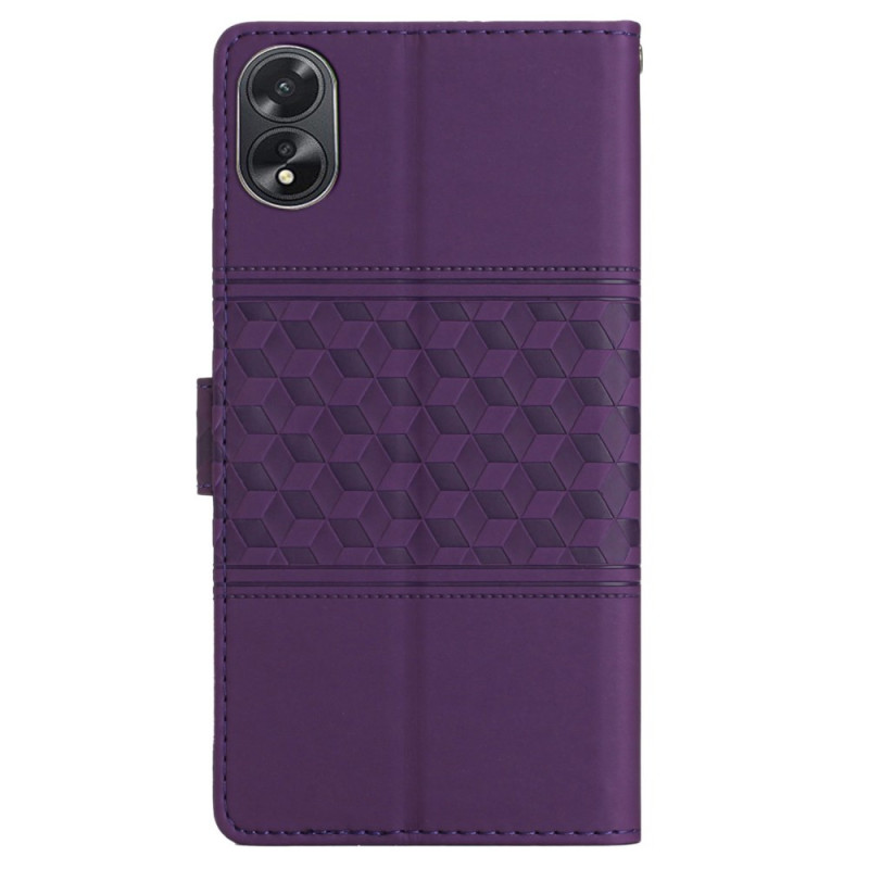 Oppo A18 Tasche Friesisch mit Riemen