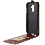 Samsung Galaxy A6 Plus Klappbare Hülle in Lederoptik Samsung Galaxy A6 Plus Klappbare Hülle in Lederoptik