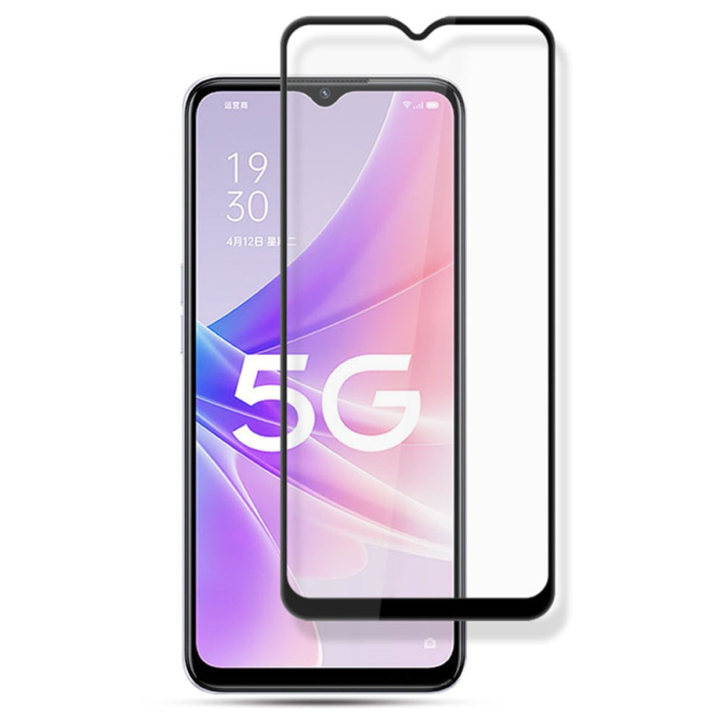 Vollständiger Schutz aus gehärtetem Glas für das Display des Oppo A77 5G / A57 5G