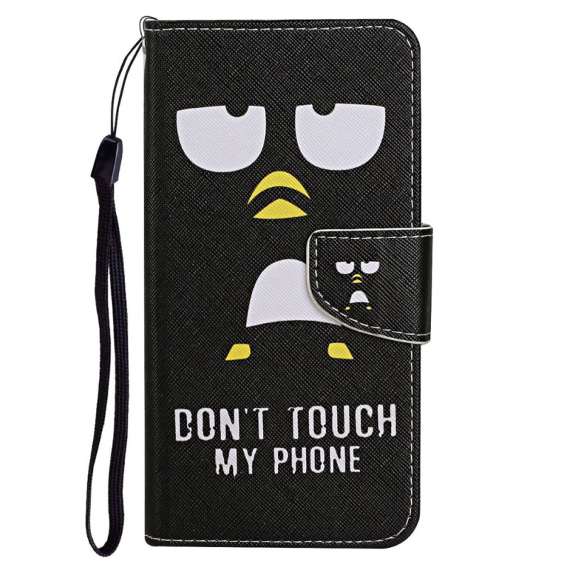 Oppo A96 Pinguin Tasche mit Riemen