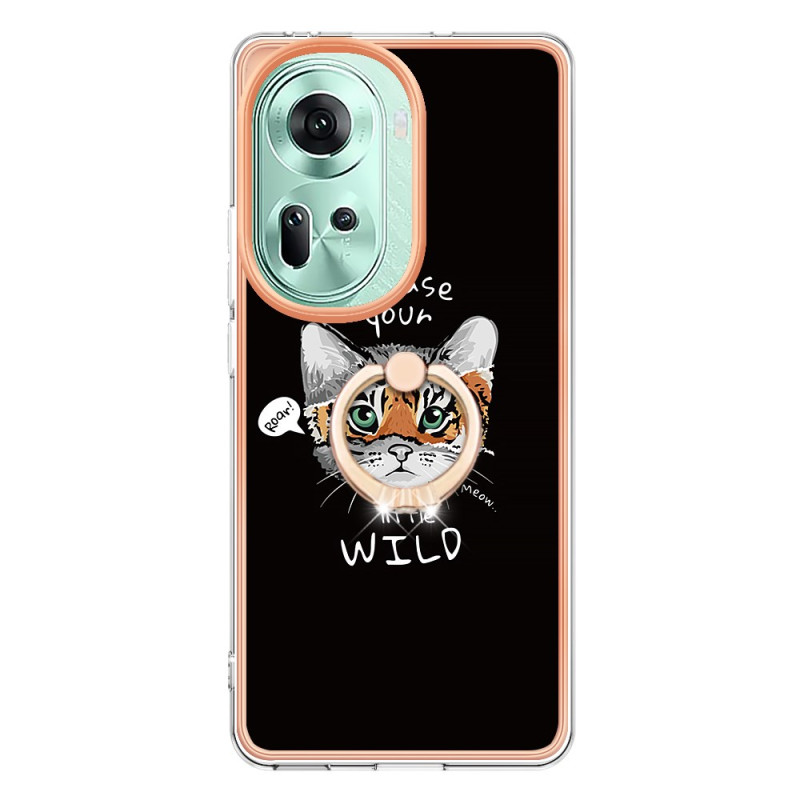 Oppo Reno 11 Katze und Tiger Cover