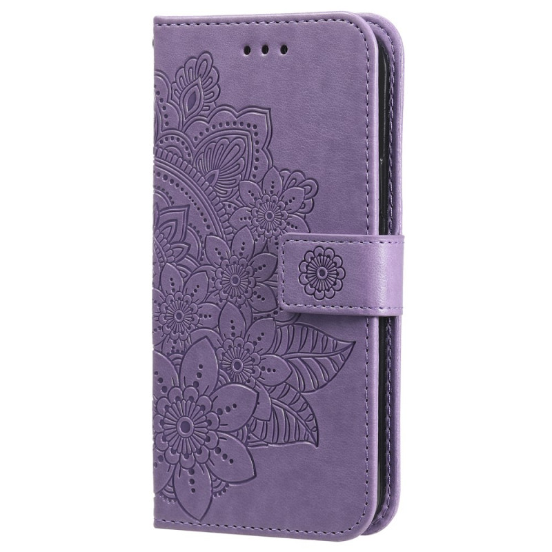 Oppo Reno 11 5G Hülle mit Blumenmuster und Riemen