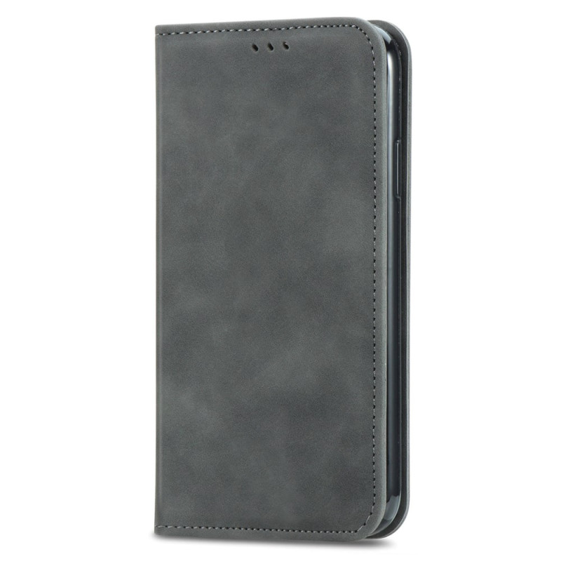 Flip Cover Oppo Reno 11 5G Wildleder-Effekt