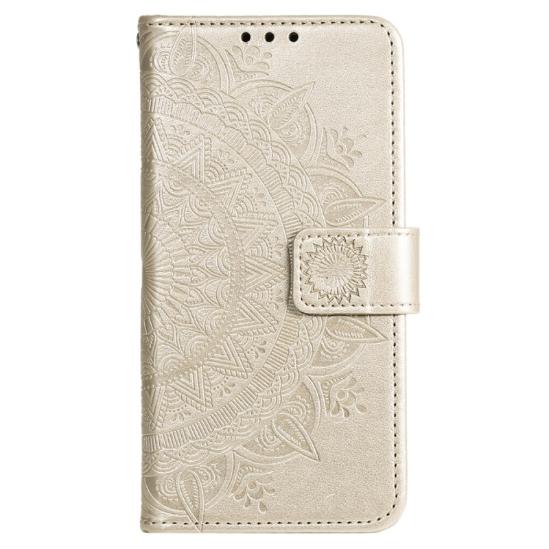 Xiaomi Redmi A3 / Poco C61 Mandala Sonne Riemchen Tasche