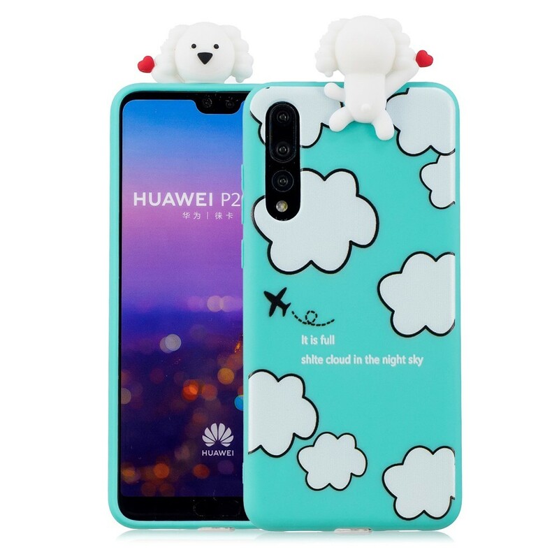 Huawei P20 Pro 3D Cover Hund in den Wolken