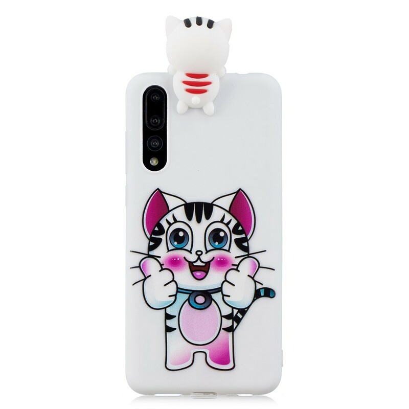 Huawei P20 Pro 3D Katze Fun Cover