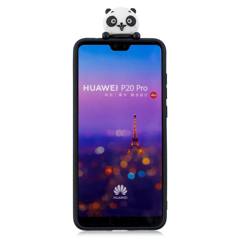 Huawei P20 Pro 3D Panda-Familie Cover