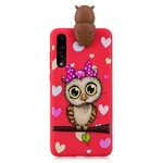 Huawei P20 Pro 3D Miss Eule Cover