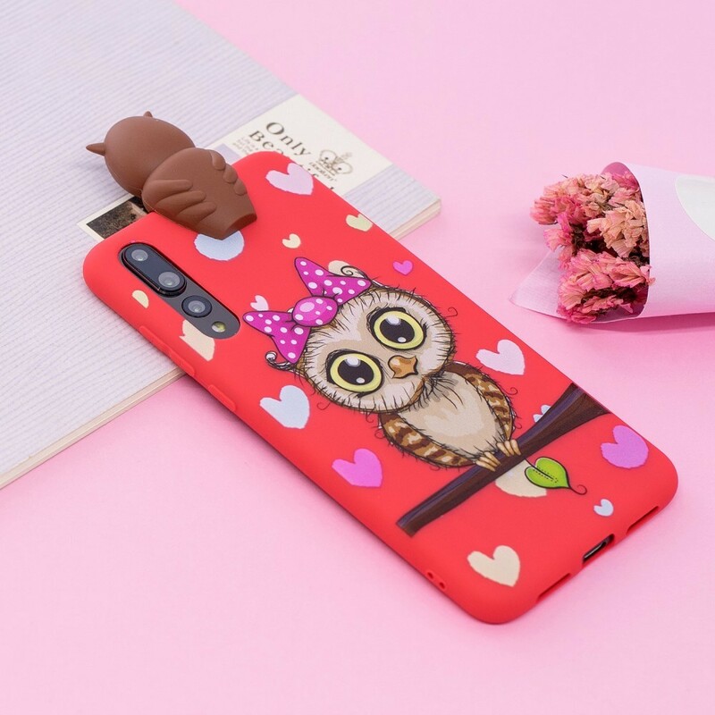 Huawei P20 Pro 3D Miss Eule Cover