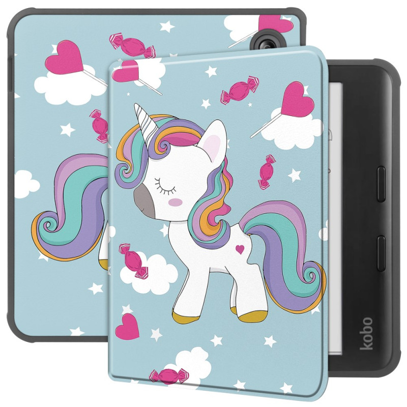 Kobo Libra Colour Licorne Etui