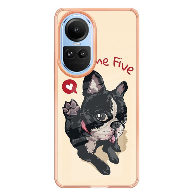 Oppo Reno 10 Cover Hund Give Me Five